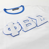 Sigma ΦΒΣ White Premium Ringer Shirt